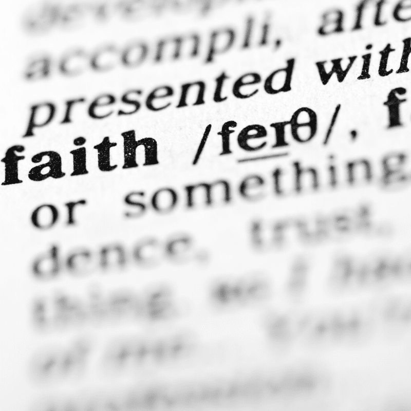 Definition of Faith