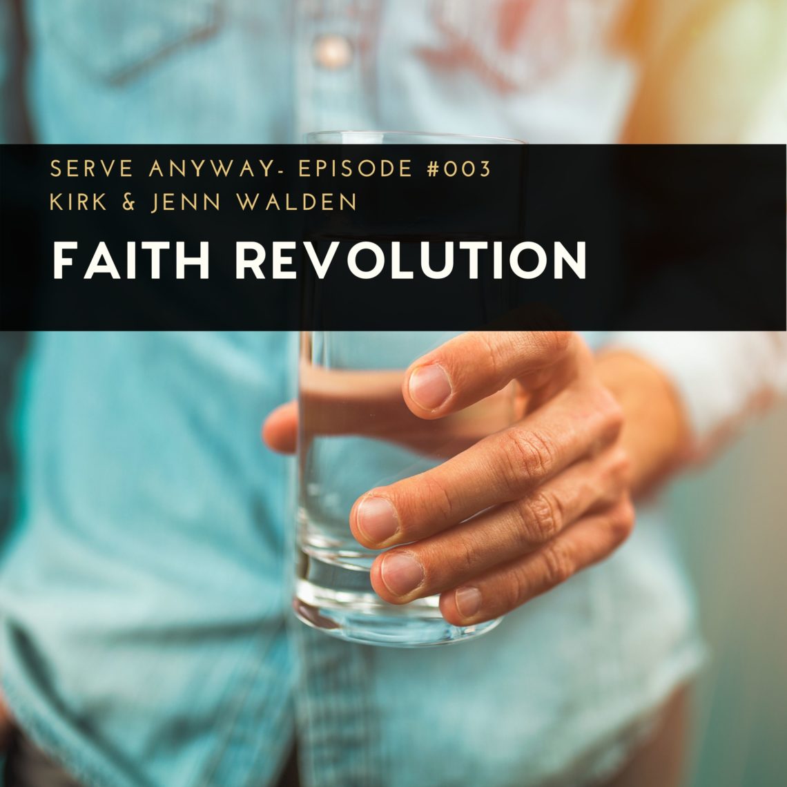 Faith Revolution, man holding a glass of water, 7 Tips for Avoiding Burnout